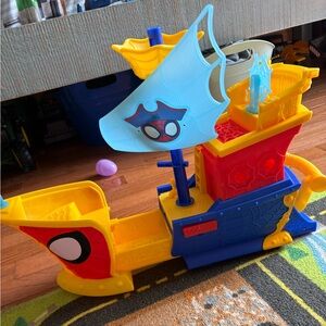 Spider Man bubble ship